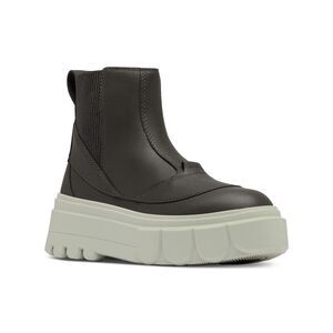 SOREL Womens Gray Heel Pull-Tab Goring Caribou X Round Toe Platform Chelsea 10